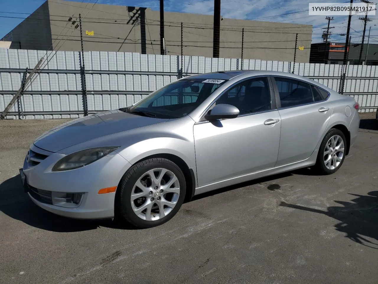 2009 Mazda 6 S VIN: 1YVHP82B095M21917 Lot: 78289054