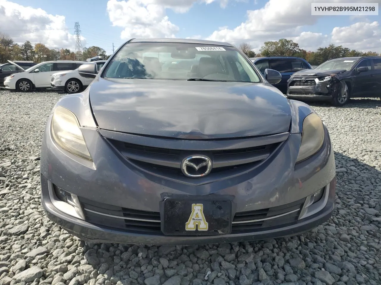 2009 Mazda 6 S VIN: 1YVHP82B995M21298 Lot: 78508414