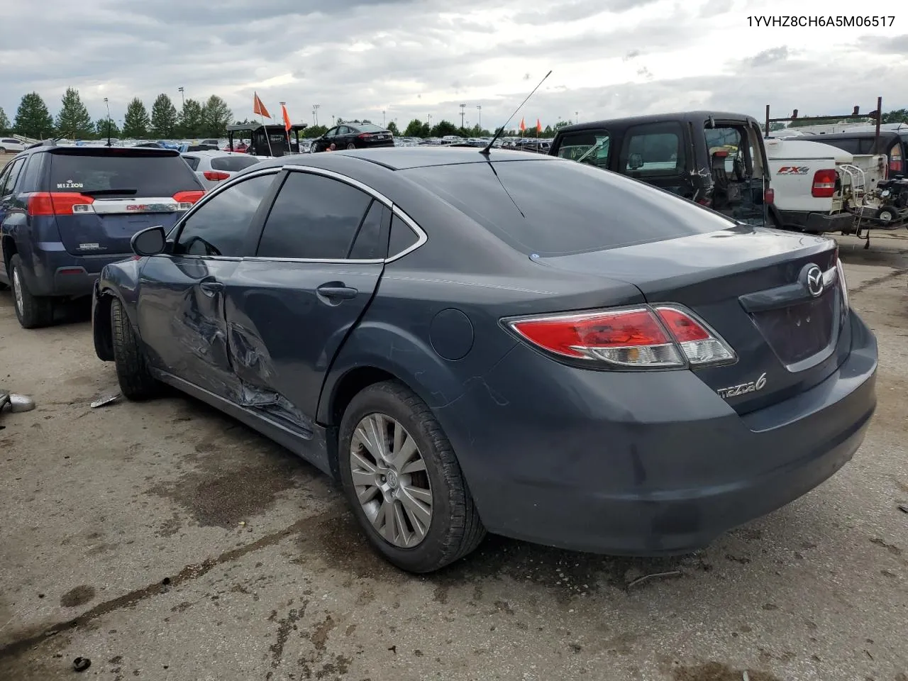 2010 Mazda 6 I VIN: 1YVHZ8CH6A5M06517 Lot: 55300574