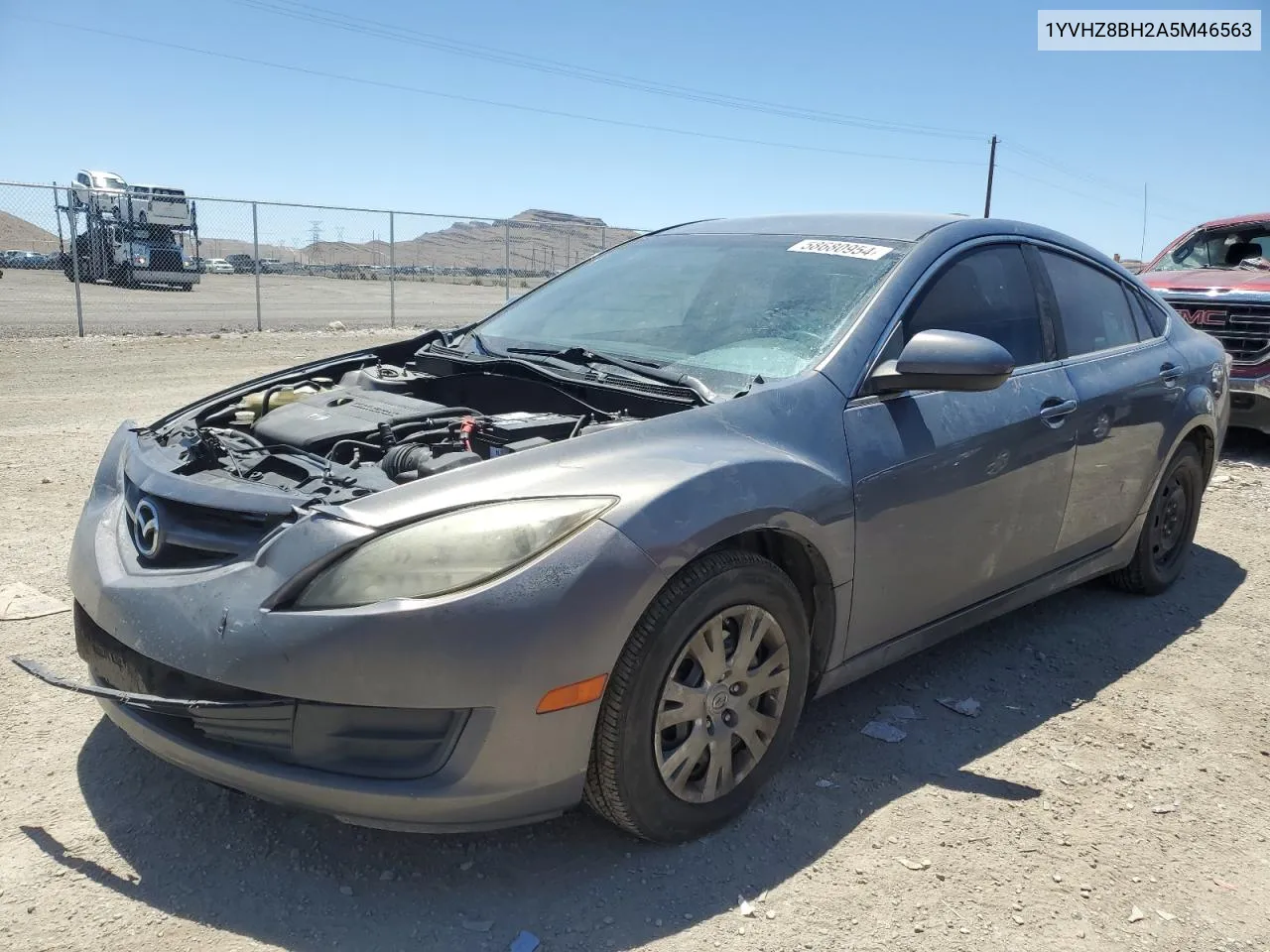 2010 Mazda 6 I VIN: 1YVHZ8BH2A5M46563 Lot: 58680954