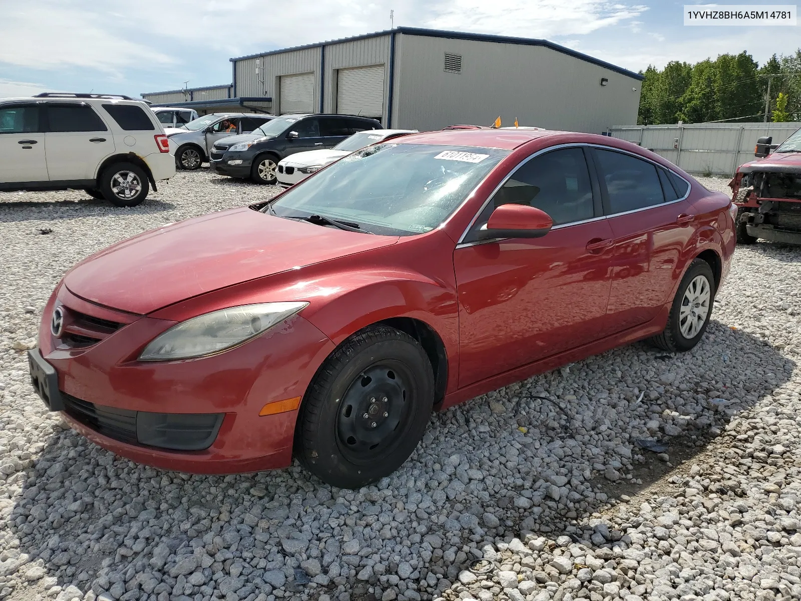 2010 Mazda 6 I VIN: 1YVHZ8BH6A5M14781 Lot: 61011994