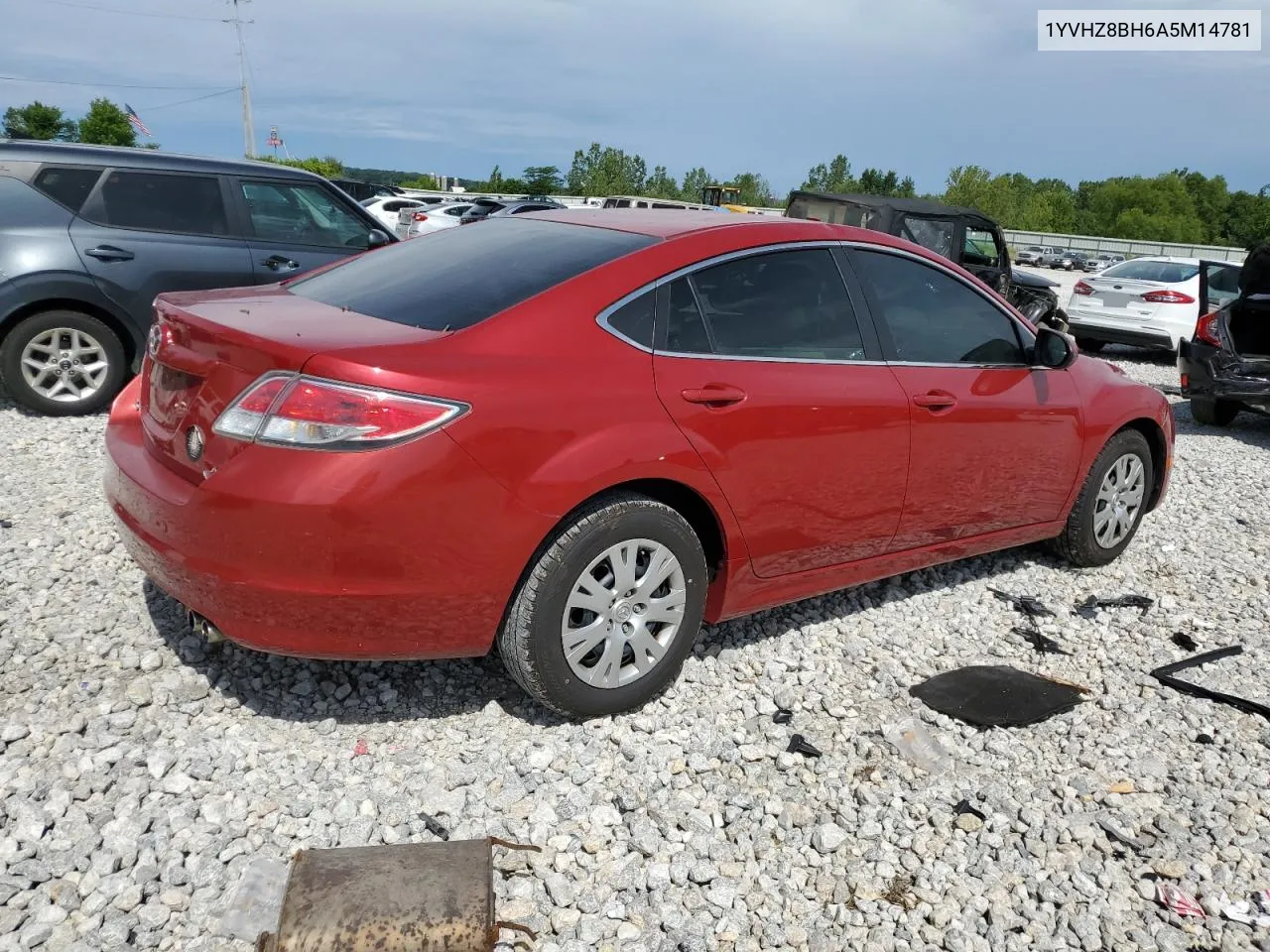 2010 Mazda 6 I VIN: 1YVHZ8BH6A5M14781 Lot: 61011994