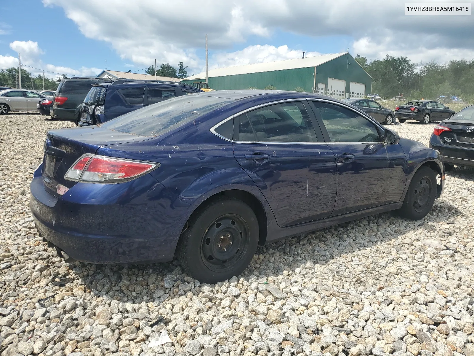 2010 Mazda 6 I VIN: 1YVHZ8BH8A5M16418 Lot: 62909364