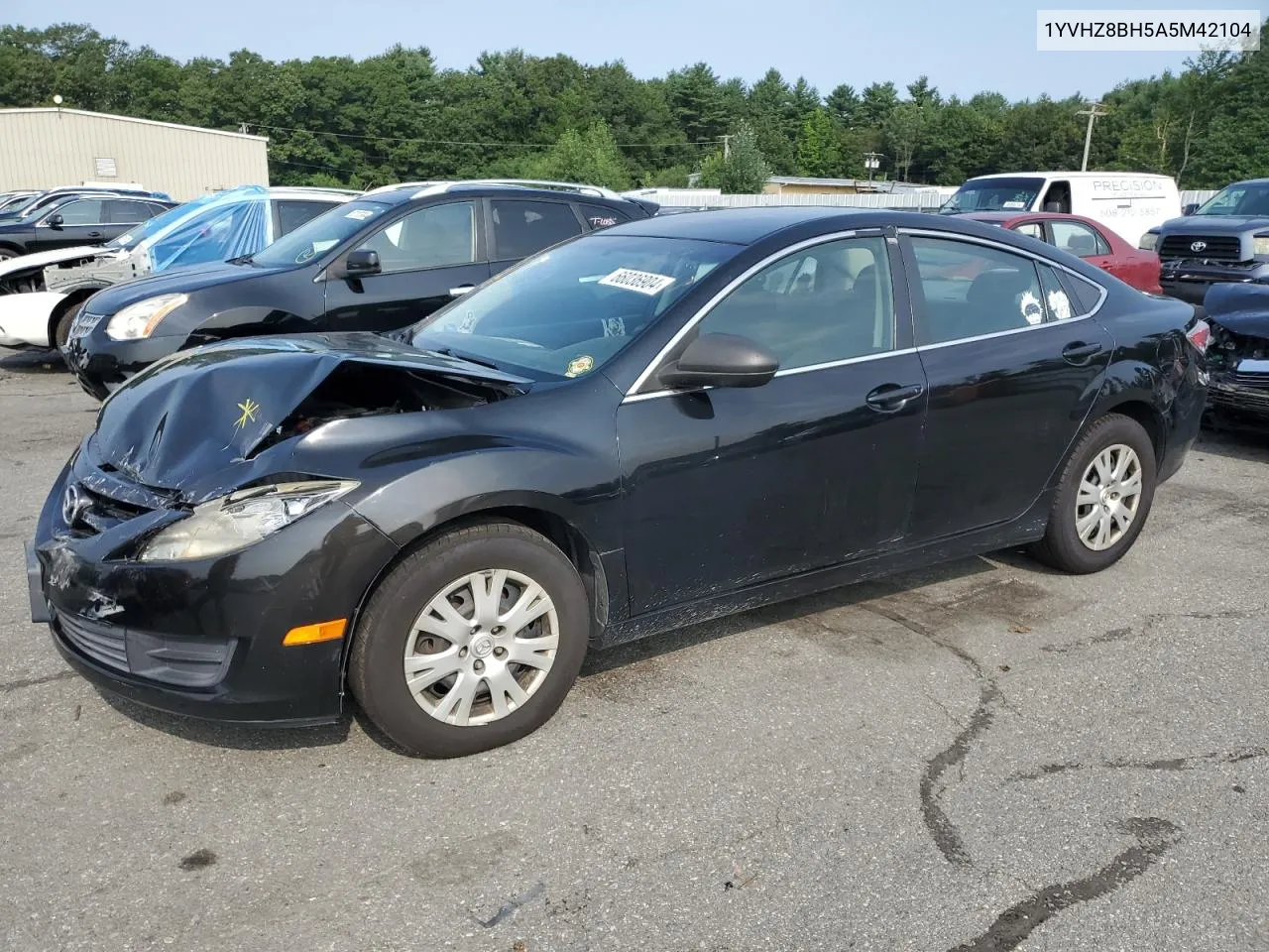 2010 Mazda 6 I VIN: 1YVHZ8BH5A5M42104 Lot: 66036904