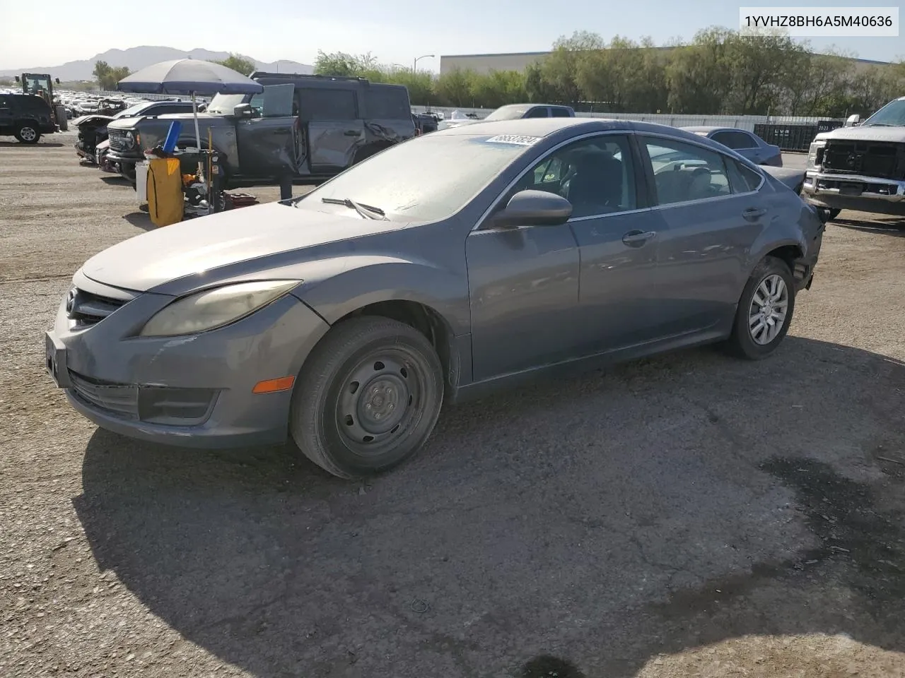 2010 Mazda 6 I VIN: 1YVHZ8BH6A5M40636 Lot: 66537824