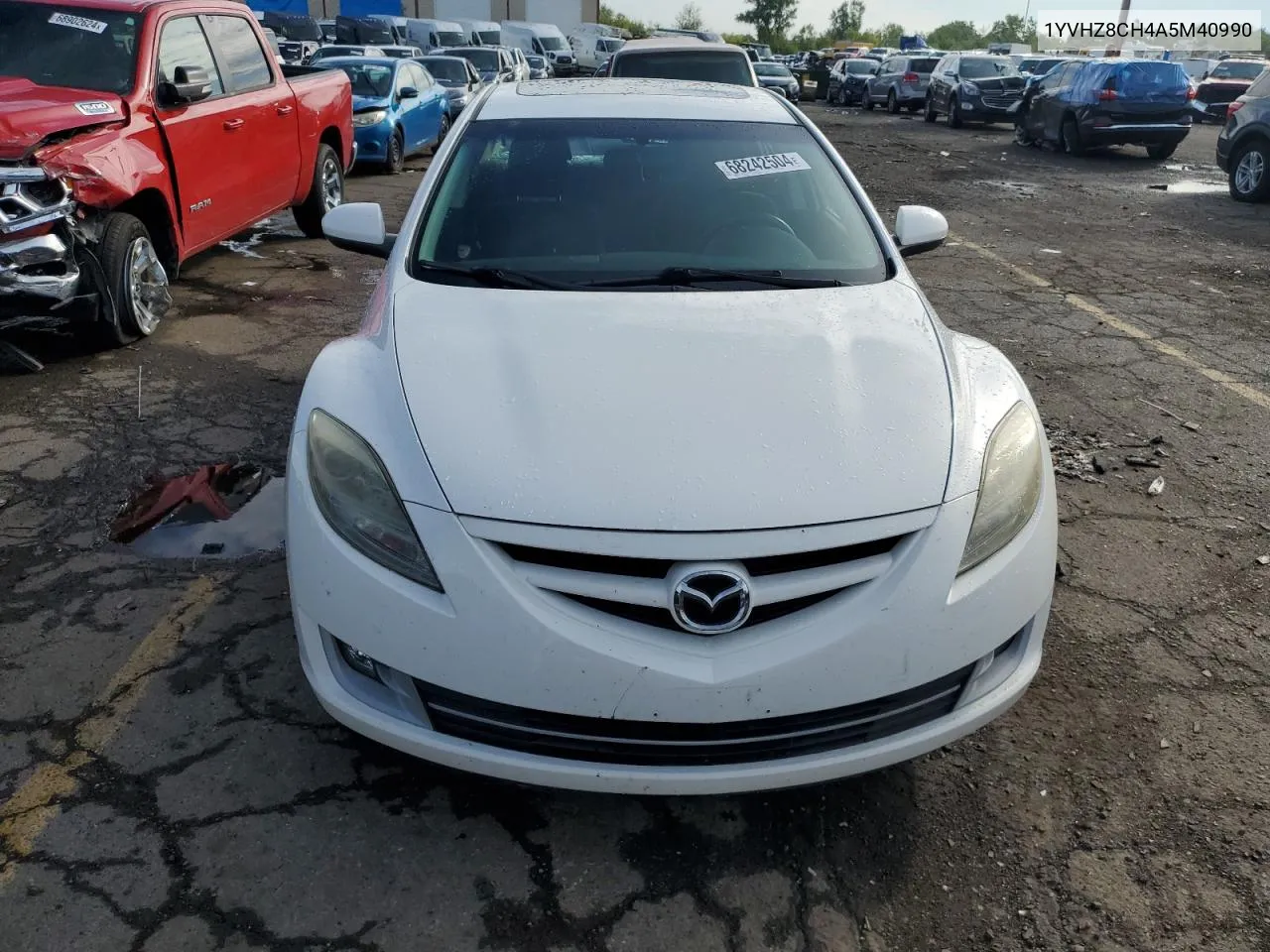 2010 Mazda 6 I VIN: 1YVHZ8CH4A5M40990 Lot: 68242504