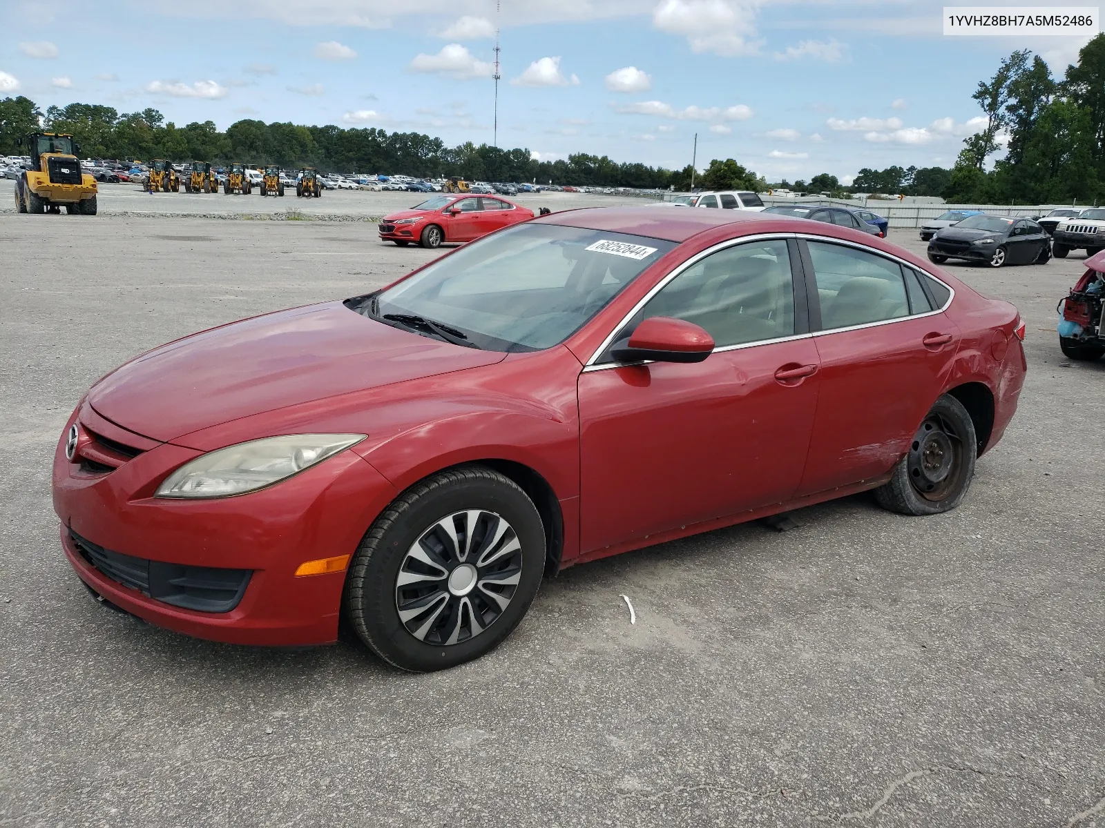 2010 Mazda 6 I VIN: 1YVHZ8BH7A5M52486 Lot: 68252844