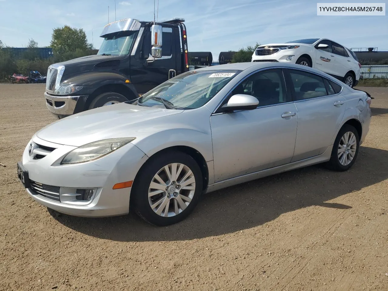 2010 Mazda 6 I VIN: 1YVHZ8CH4A5M26748 Lot: 70825104