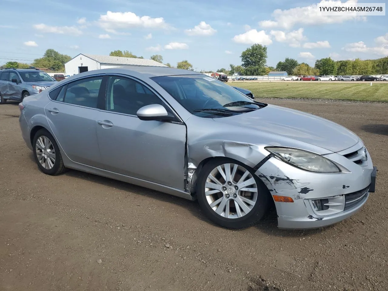 2010 Mazda 6 I VIN: 1YVHZ8CH4A5M26748 Lot: 70825104