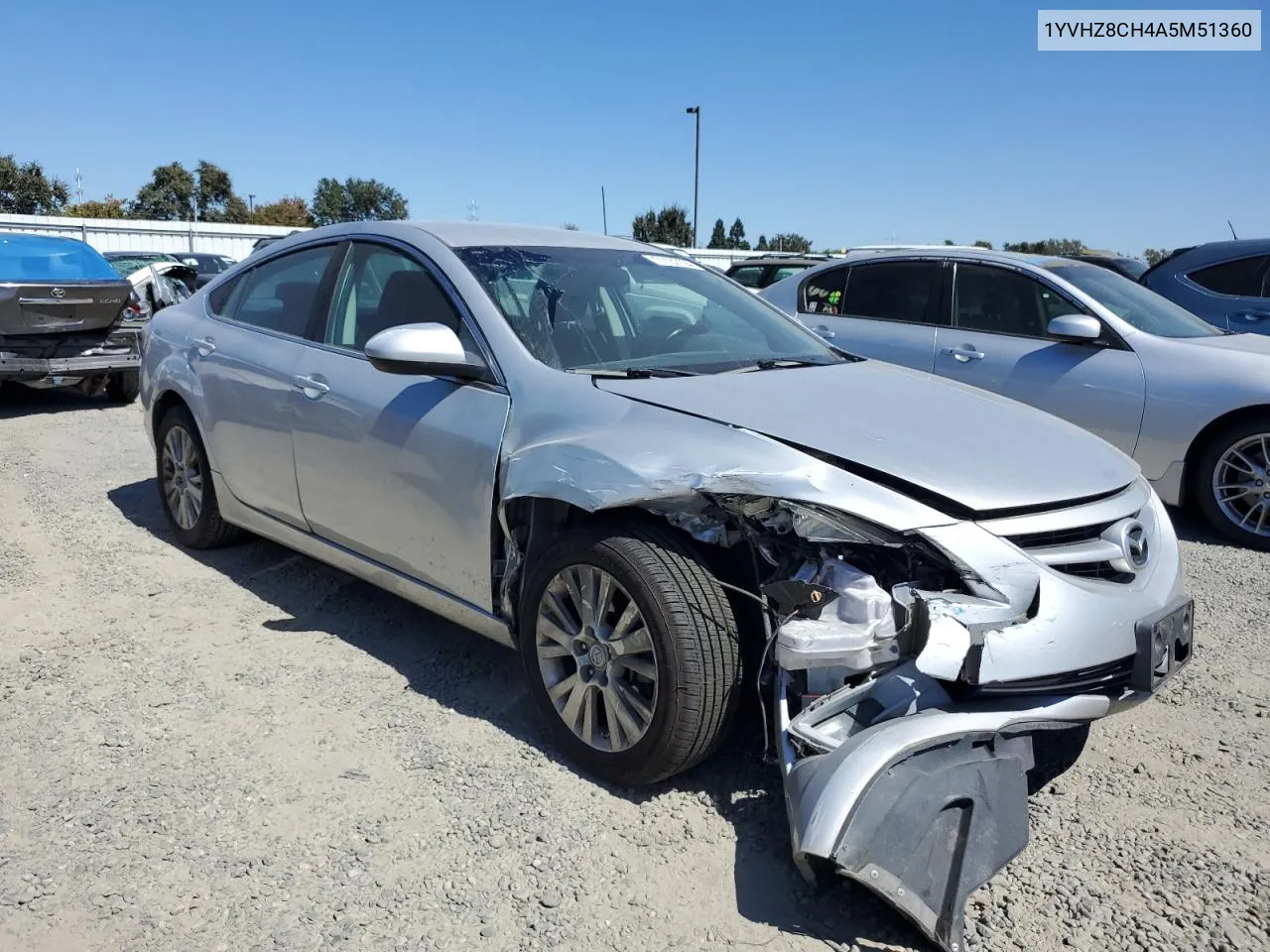 2010 Mazda 6 I VIN: 1YVHZ8CH4A5M51360 Lot: 71102104