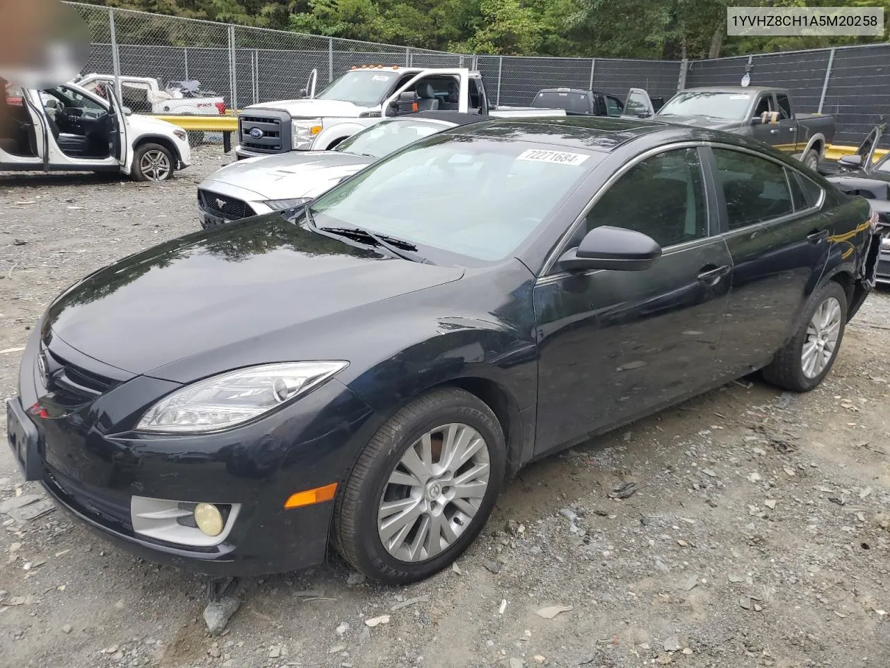 2010 Mazda 6 I VIN: 1YVHZ8CH1A5M20258 Lot: 72271684