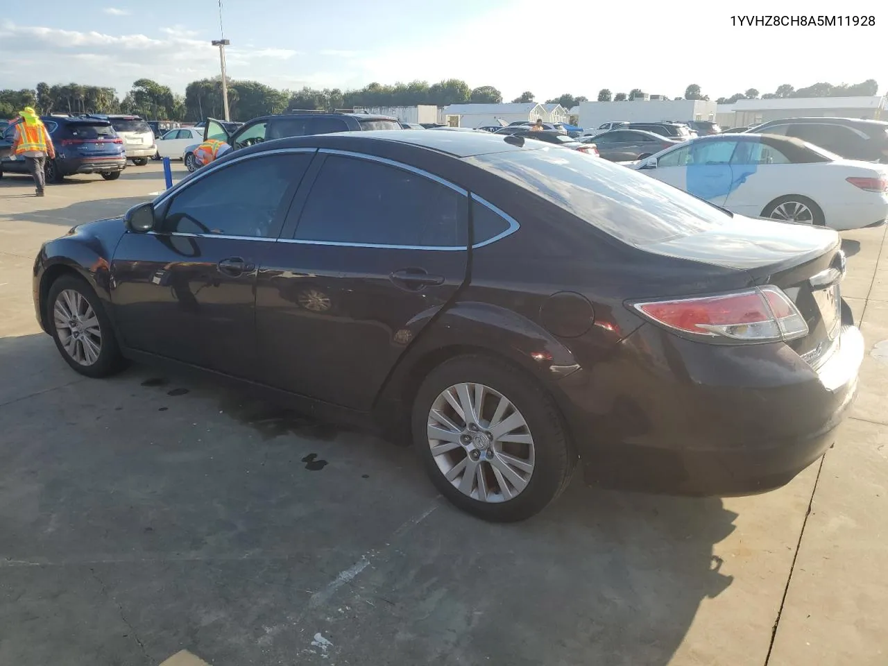 2010 Mazda 6 I VIN: 1YVHZ8CH8A5M11928 Lot: 73654024