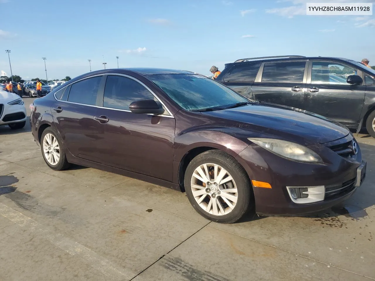 2010 Mazda 6 I VIN: 1YVHZ8CH8A5M11928 Lot: 73654024