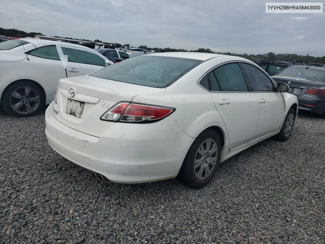 2010 Mazda 6 I VIN: 1YVHZ8BH9A5M43000 Lot: 73859024