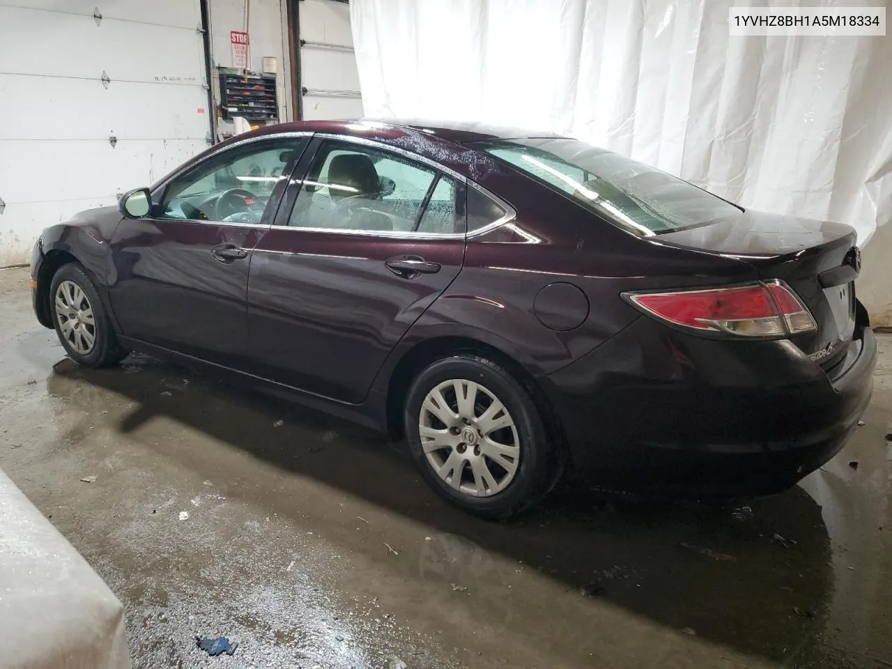 2010 Mazda 6 I VIN: 1YVHZ8BH1A5M18334 Lot: 74011684