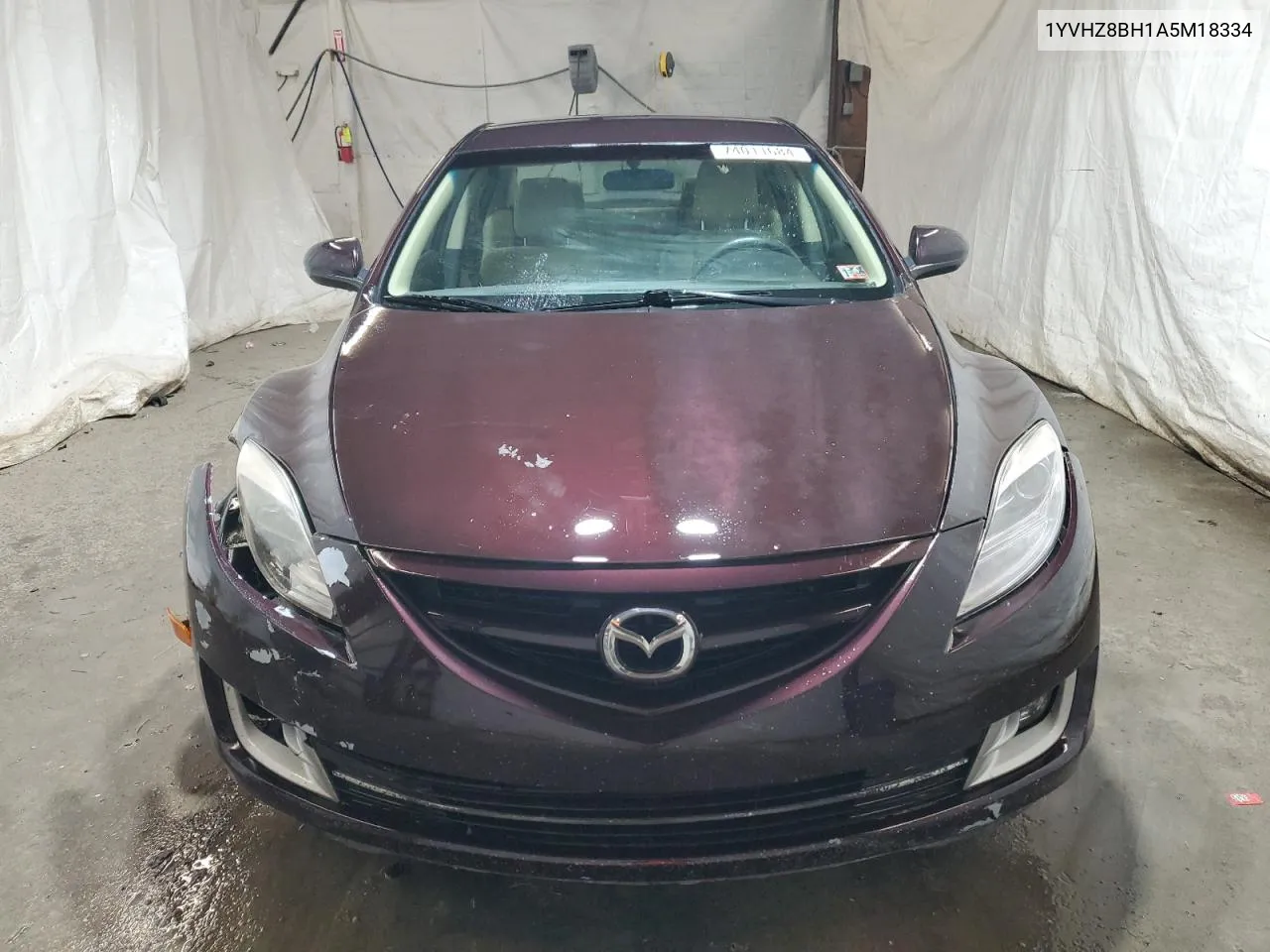 2010 Mazda 6 I VIN: 1YVHZ8BH1A5M18334 Lot: 74011684