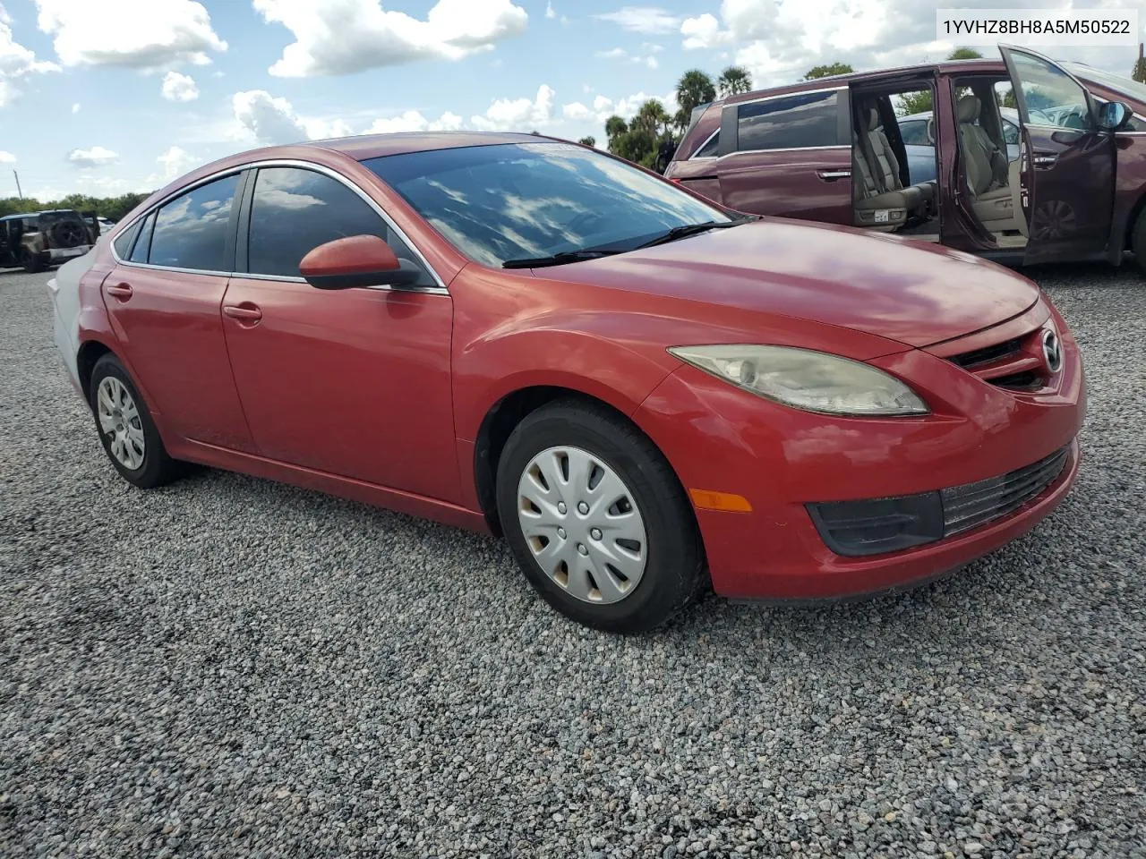 2010 Mazda 6 I VIN: 1YVHZ8BH8A5M50522 Lot: 74081294