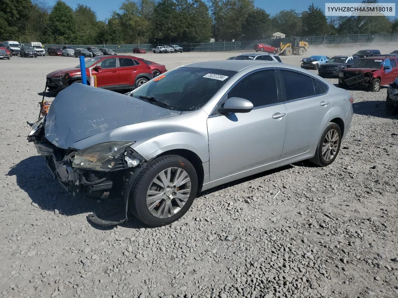 2010 Mazda 6 I VIN: 1YVHZ8CH4A5M18018 Lot: 75237234