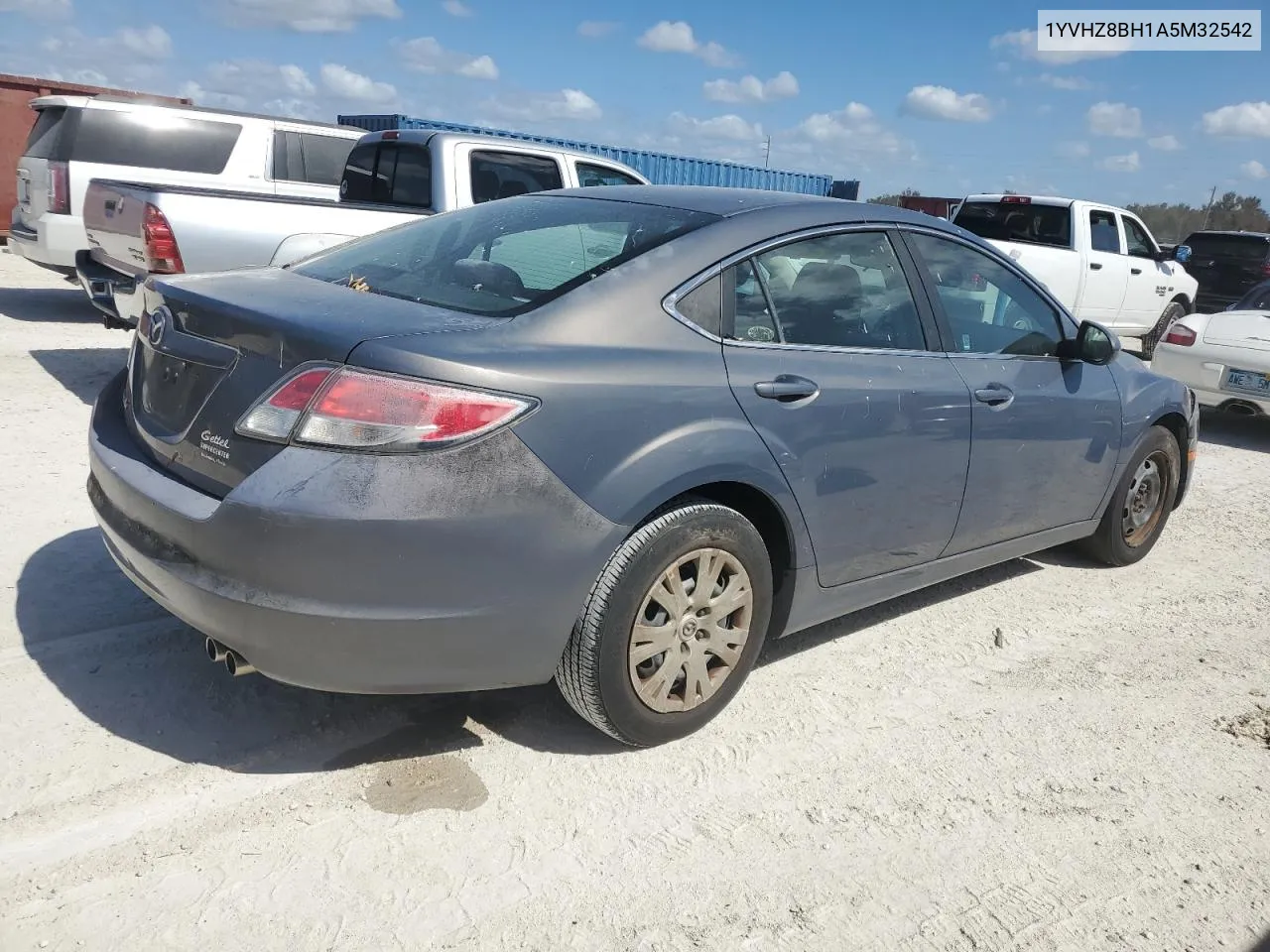 2010 Mazda 6 I VIN: 1YVHZ8BH1A5M32542 Lot: 77272644