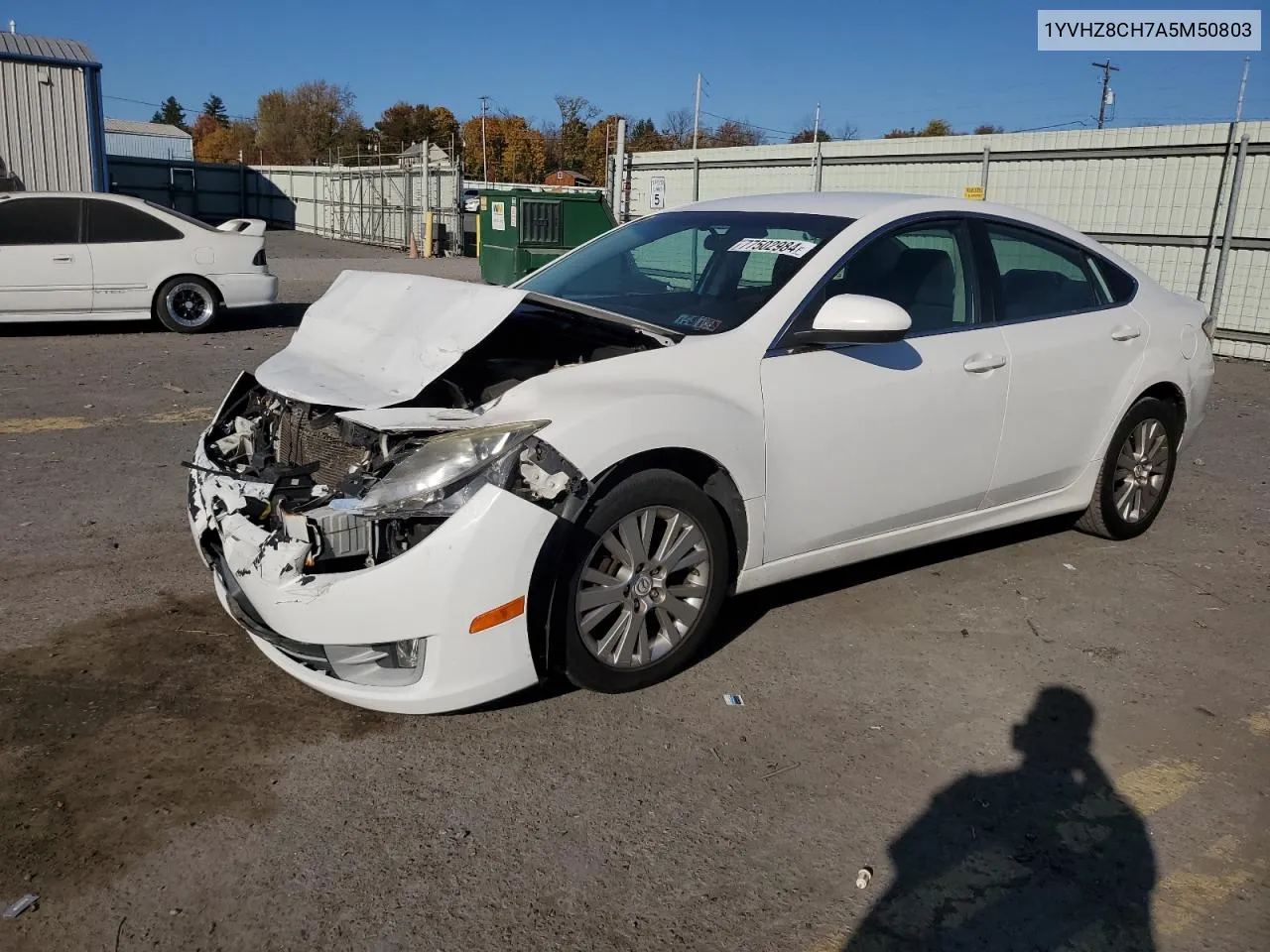 2010 Mazda 6 I VIN: 1YVHZ8CH7A5M50803 Lot: 77502984