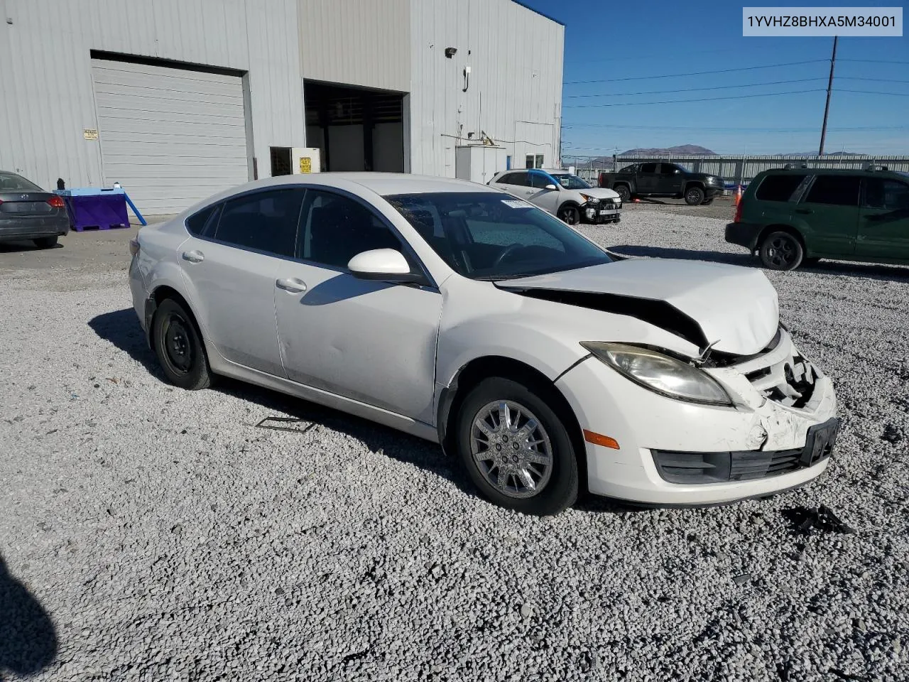 2010 Mazda 6 I VIN: 1YVHZ8BHXA5M34001 Lot: 77701174