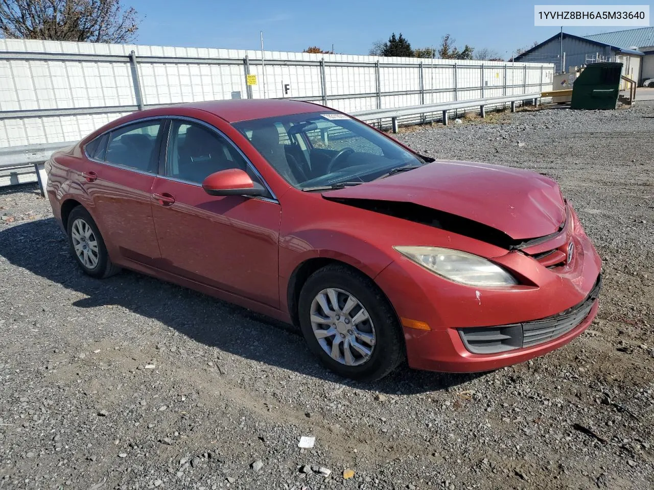 2010 Mazda 6 I VIN: 1YVHZ8BH6A5M33640 Lot: 78311874