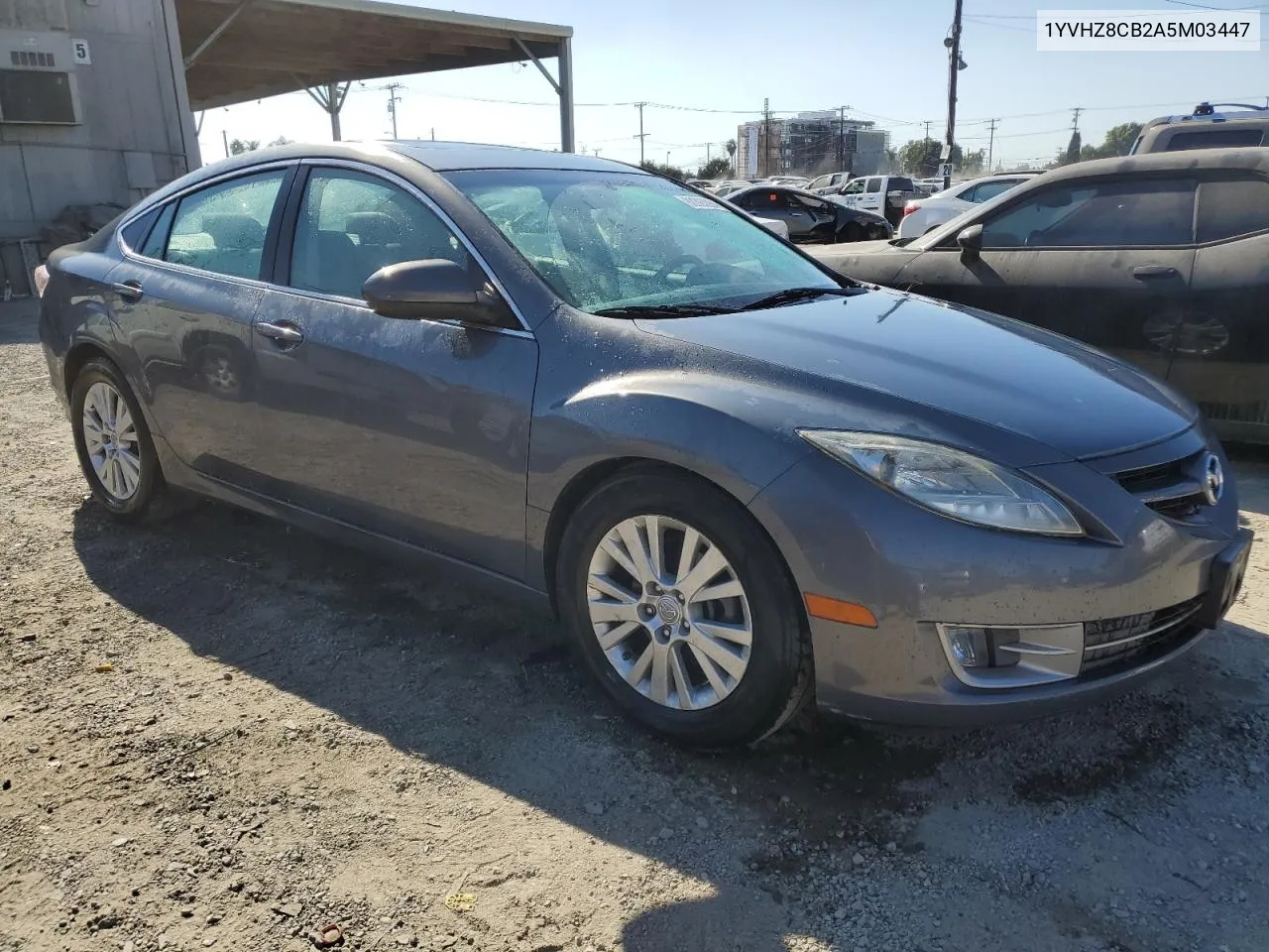 2010 Mazda 6 S VIN: 1YVHZ8CB2A5M03447 Lot: 80393984