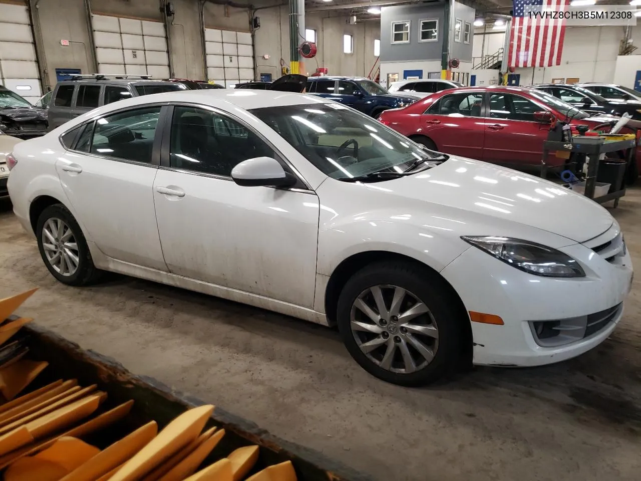 1YVHZ8CH3B5M12308 2011 Mazda 6 I