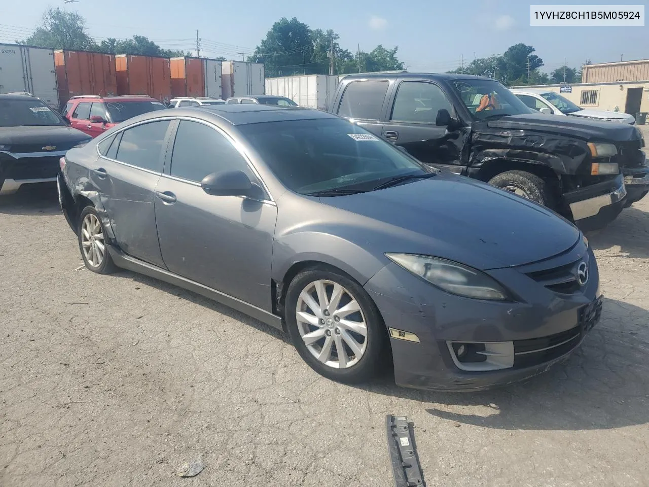 1YVHZ8CH1B5M05924 2011 Mazda 6 I