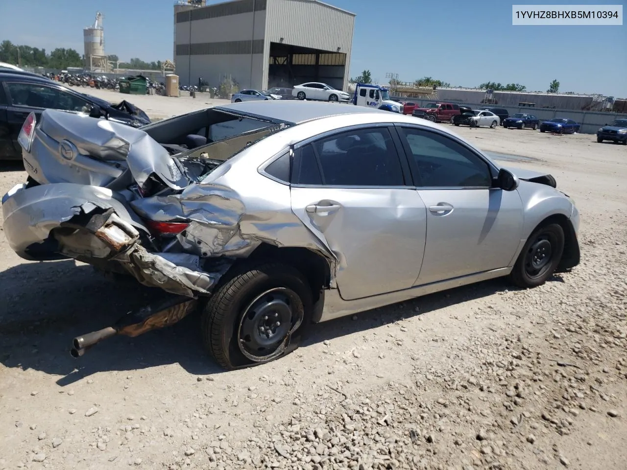 2011 Mazda 6 I VIN: 1YVHZ8BHXB5M10394 Lot: 60299704