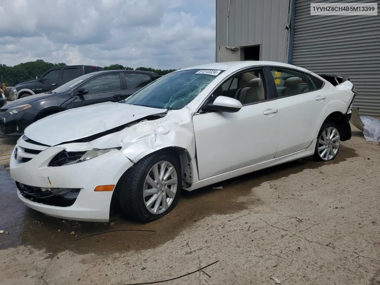 2011 Mazda 6 I VIN: 1YVHZ8CH4B5M13399 Lot: 61510324