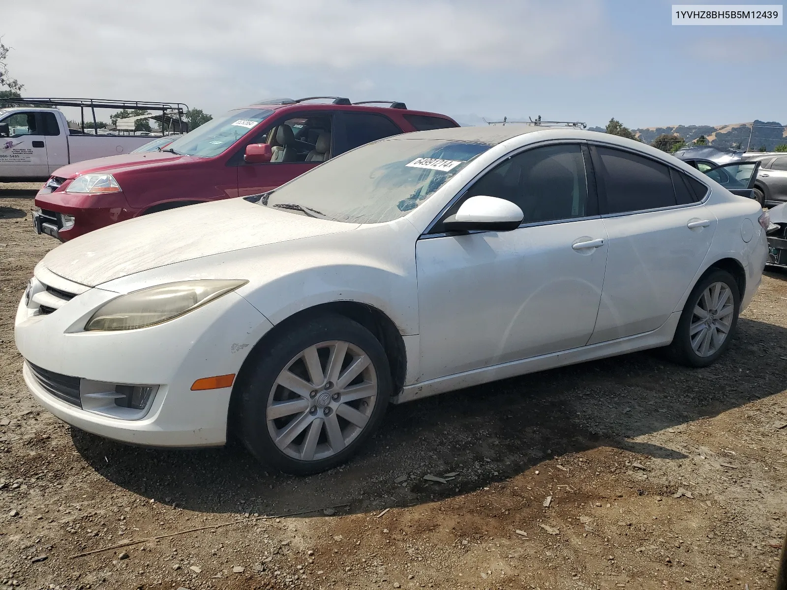 1YVHZ8BH5B5M12439 2011 Mazda 6 I