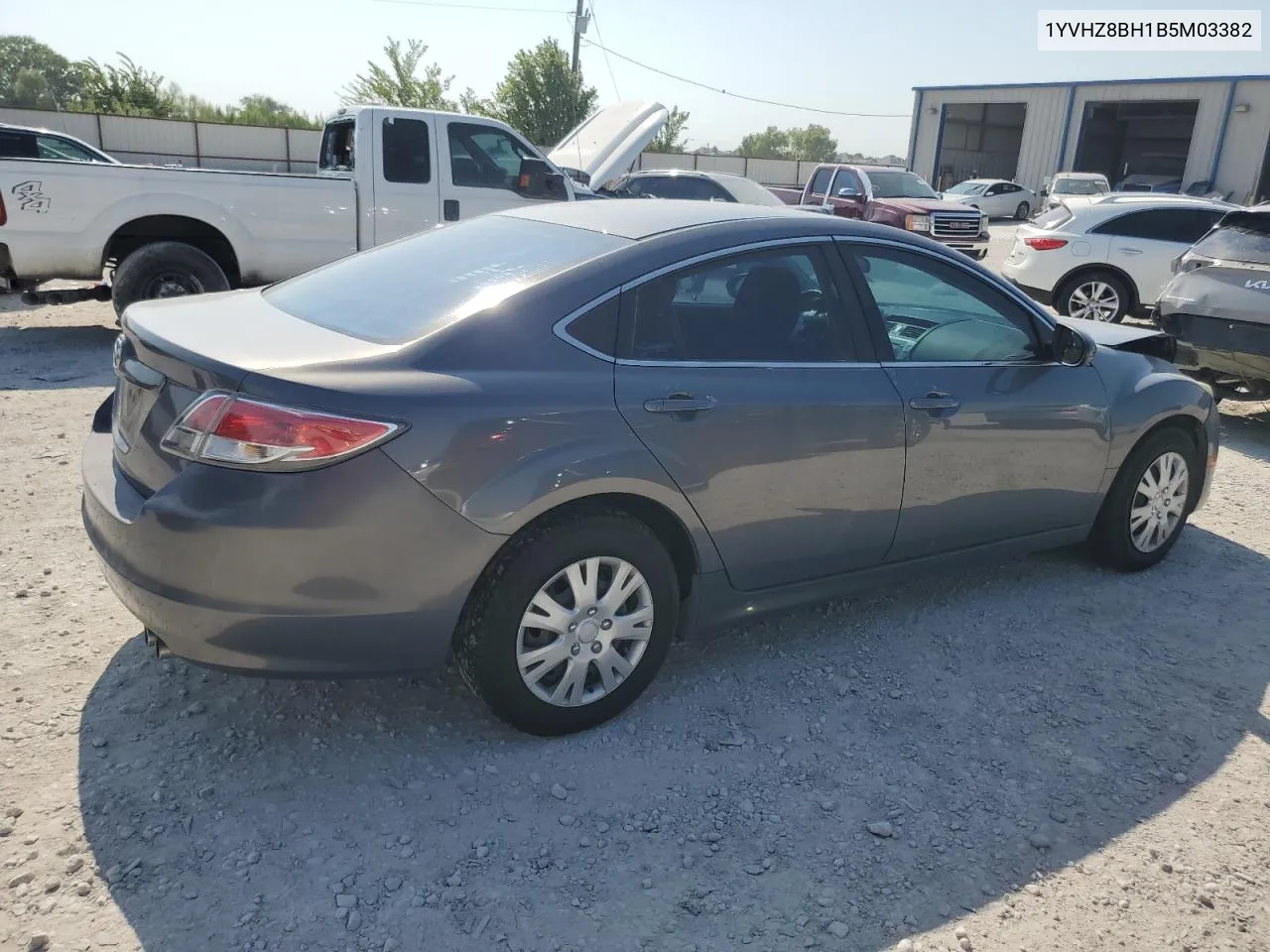 1YVHZ8BH1B5M03382 2011 Mazda 6 I