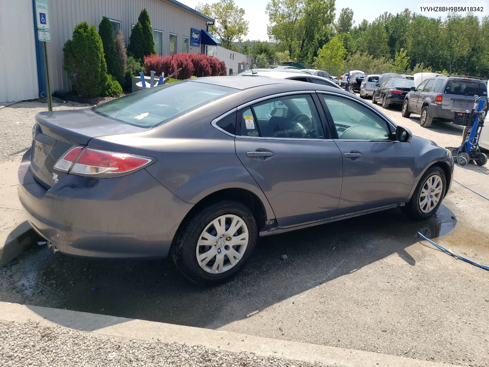 1YVHZ8BH9B5M18342 2011 Mazda 6 I