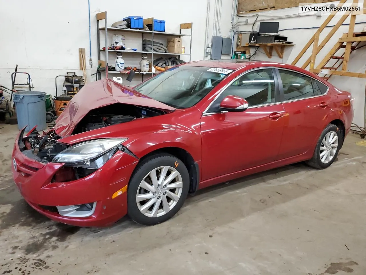 2011 Mazda 6 I VIN: 1YVHZ8CHXB5M02651 Lot: 67686864