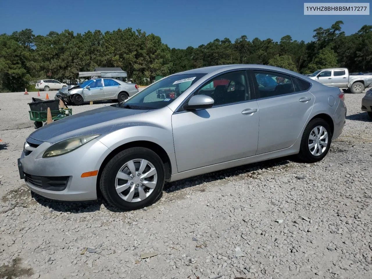 1YVHZ8BH8B5M17277 2011 Mazda 6 I