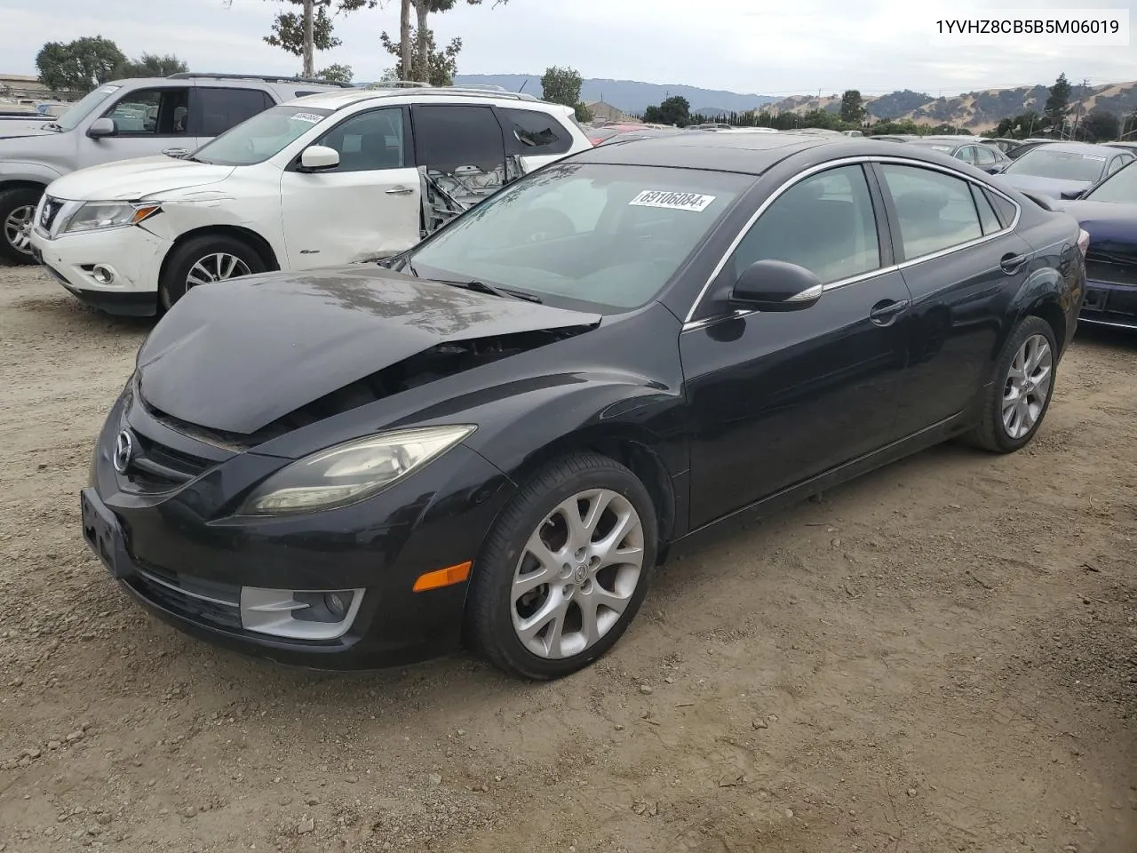 1YVHZ8CB5B5M06019 2011 Mazda 6 S