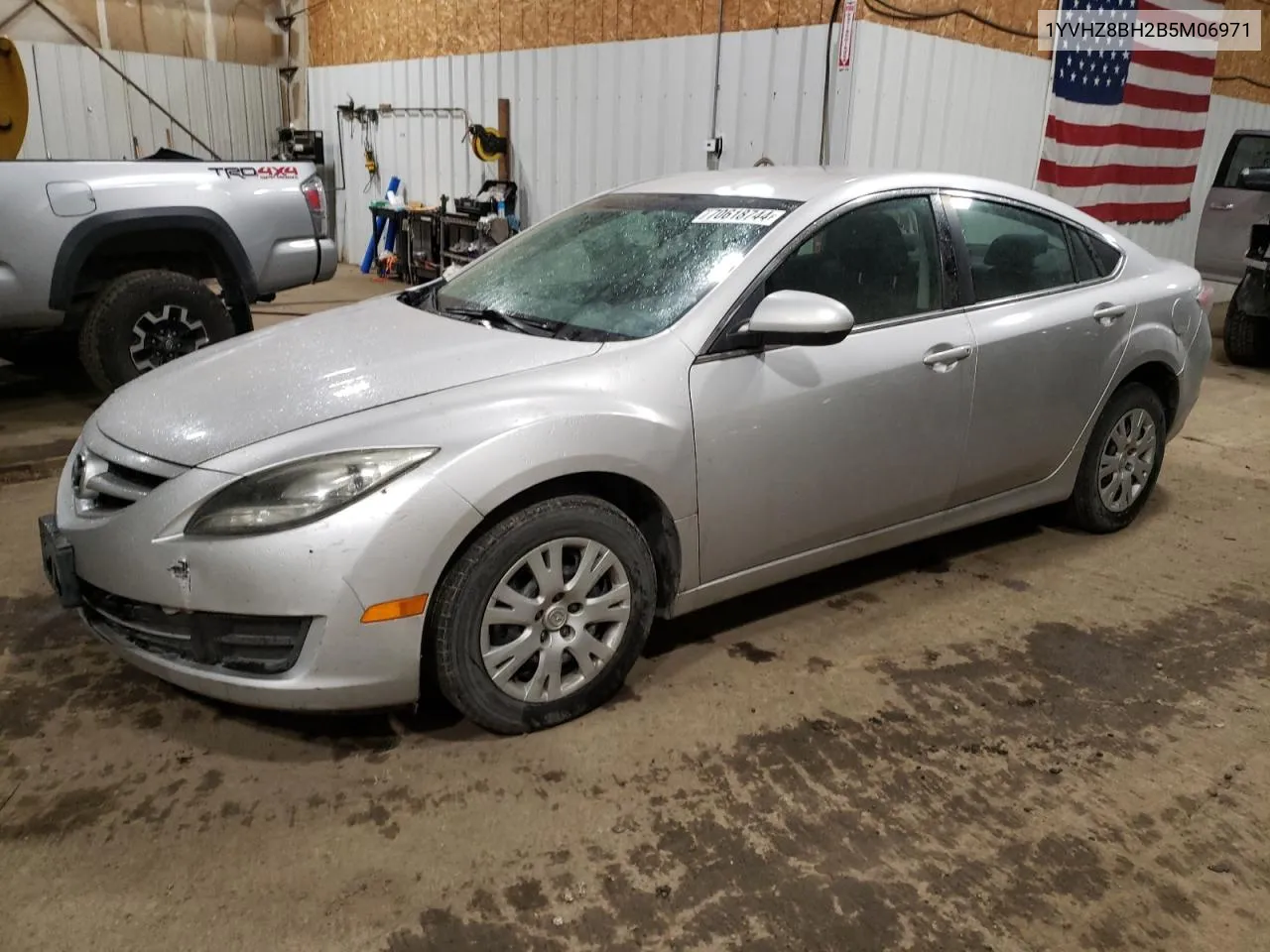 2011 Mazda 6 I VIN: 1YVHZ8BH2B5M06971 Lot: 70618744