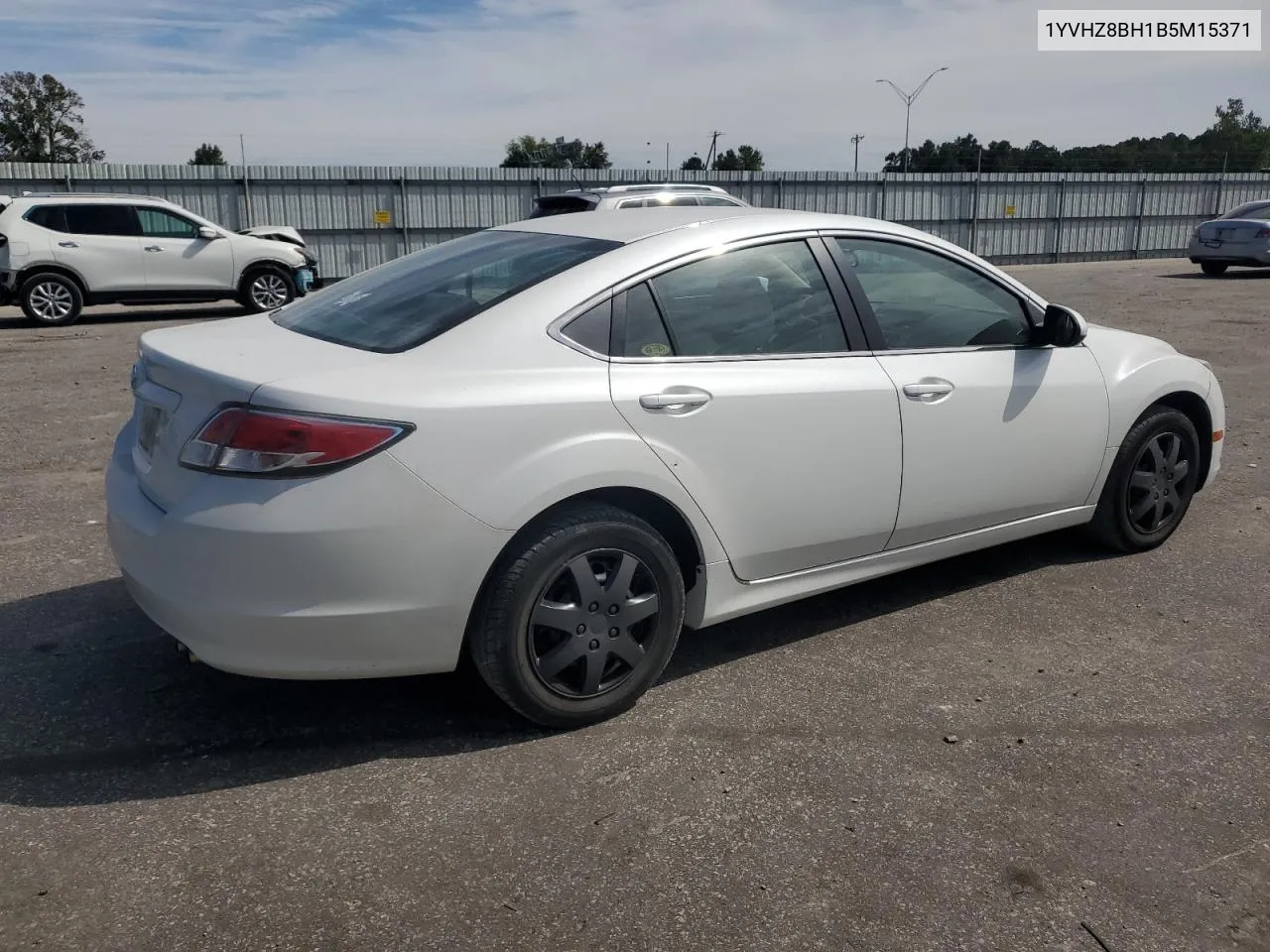 1YVHZ8BH1B5M15371 2011 Mazda 6 I