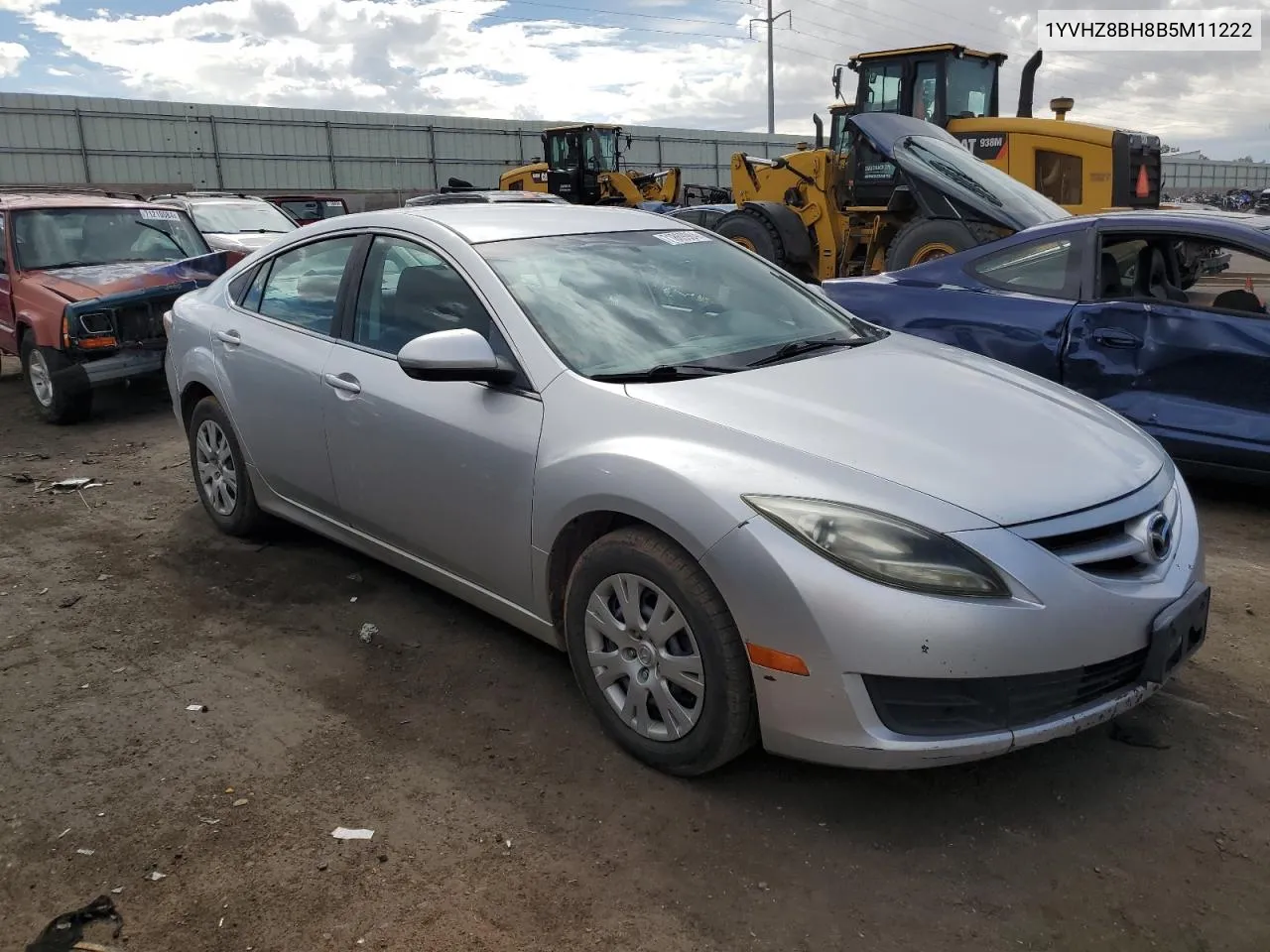 2011 Mazda 6 I VIN: 1YVHZ8BH8B5M11222 Lot: 71869984