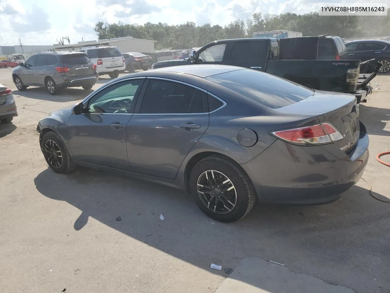 1YVHZ8BH8B5M16243 2011 Mazda 6 I