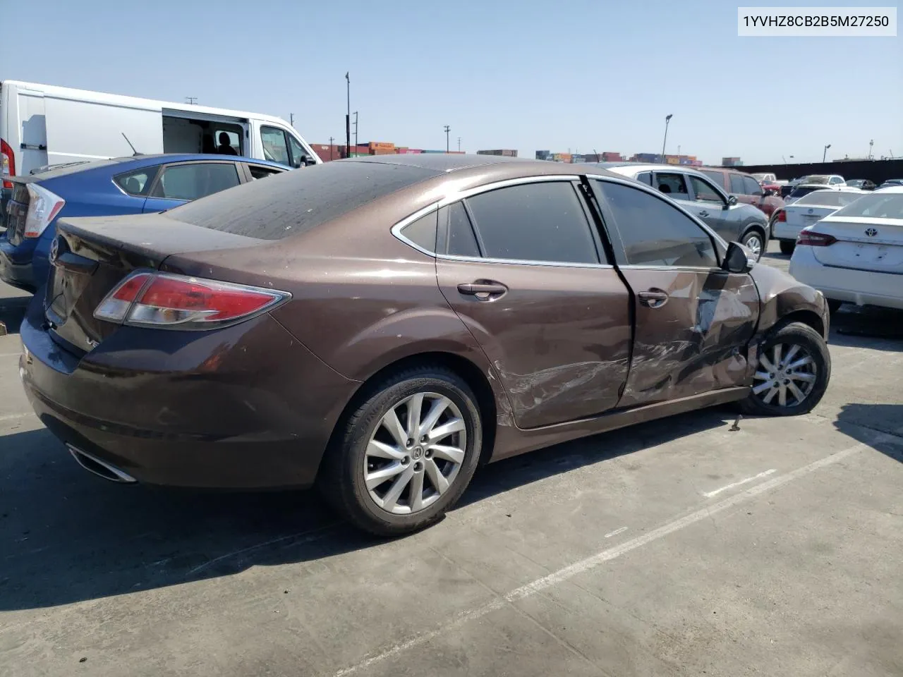 2011 Mazda 6 S VIN: 1YVHZ8CB2B5M27250 Lot: 72324244