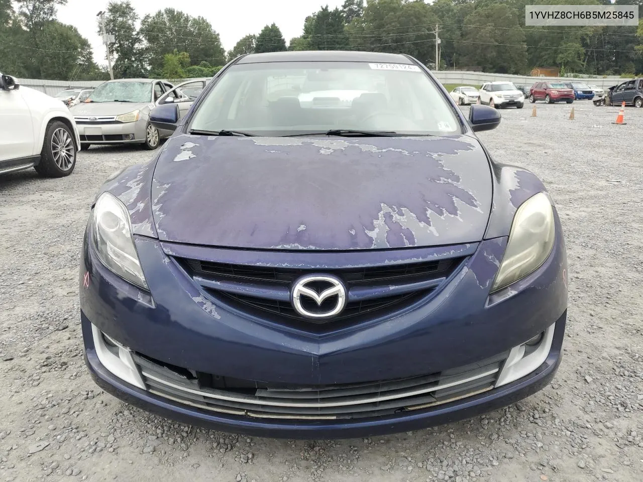 1YVHZ8CH6B5M25845 2011 Mazda 6 I