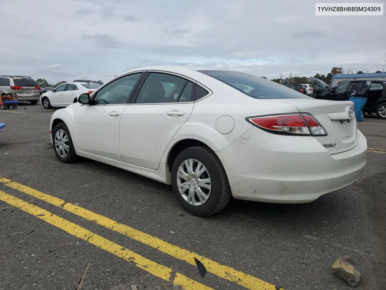 2011 Mazda 6 I VIN: 1YVHZ8BH8B5M24309 Lot: 74312154