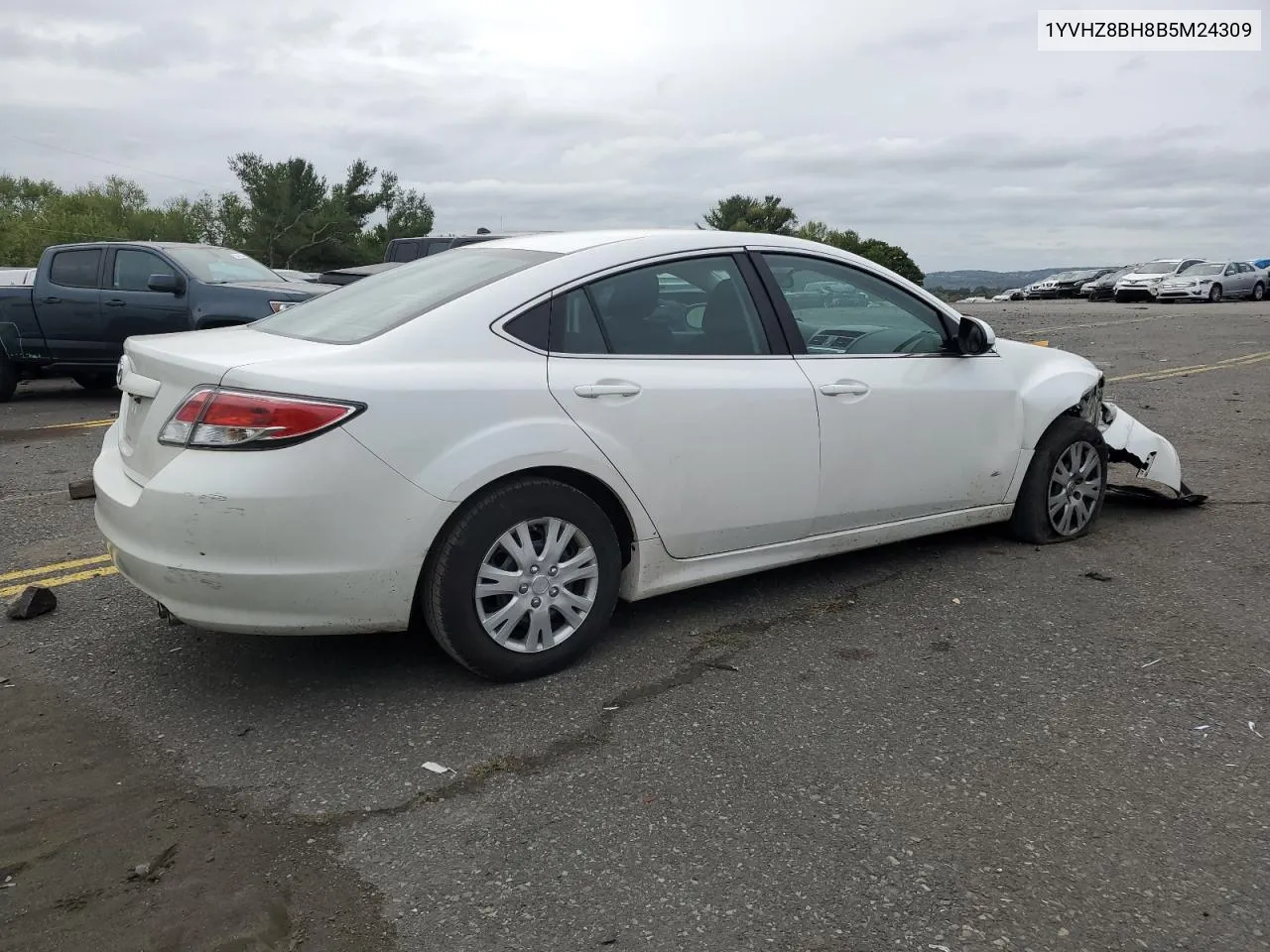 1YVHZ8BH8B5M24309 2011 Mazda 6 I