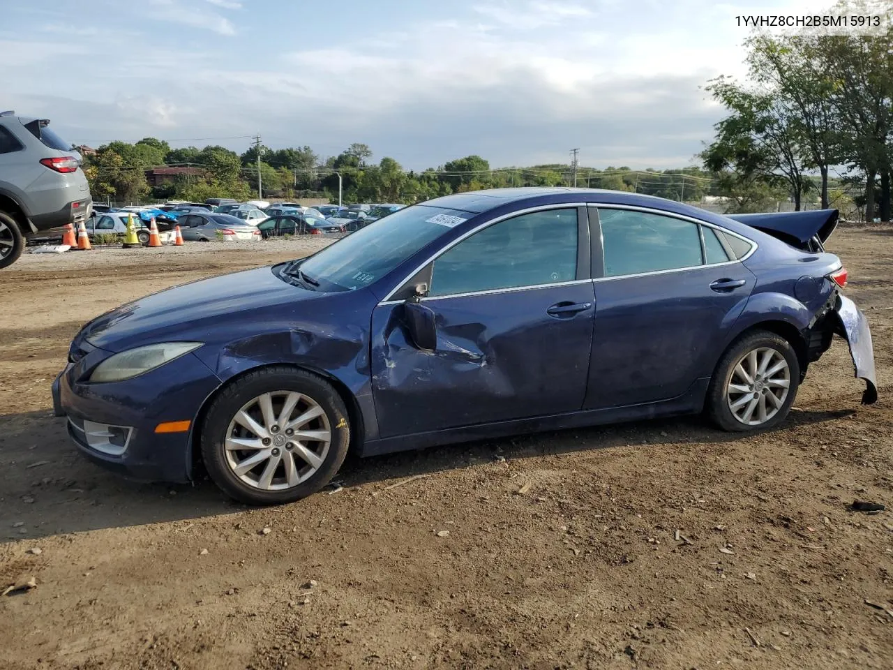 2011 Mazda 6 I VIN: 1YVHZ8CH2B5M15913 Lot: 74591034