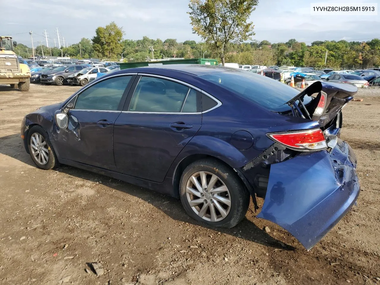 2011 Mazda 6 I VIN: 1YVHZ8CH2B5M15913 Lot: 74591034