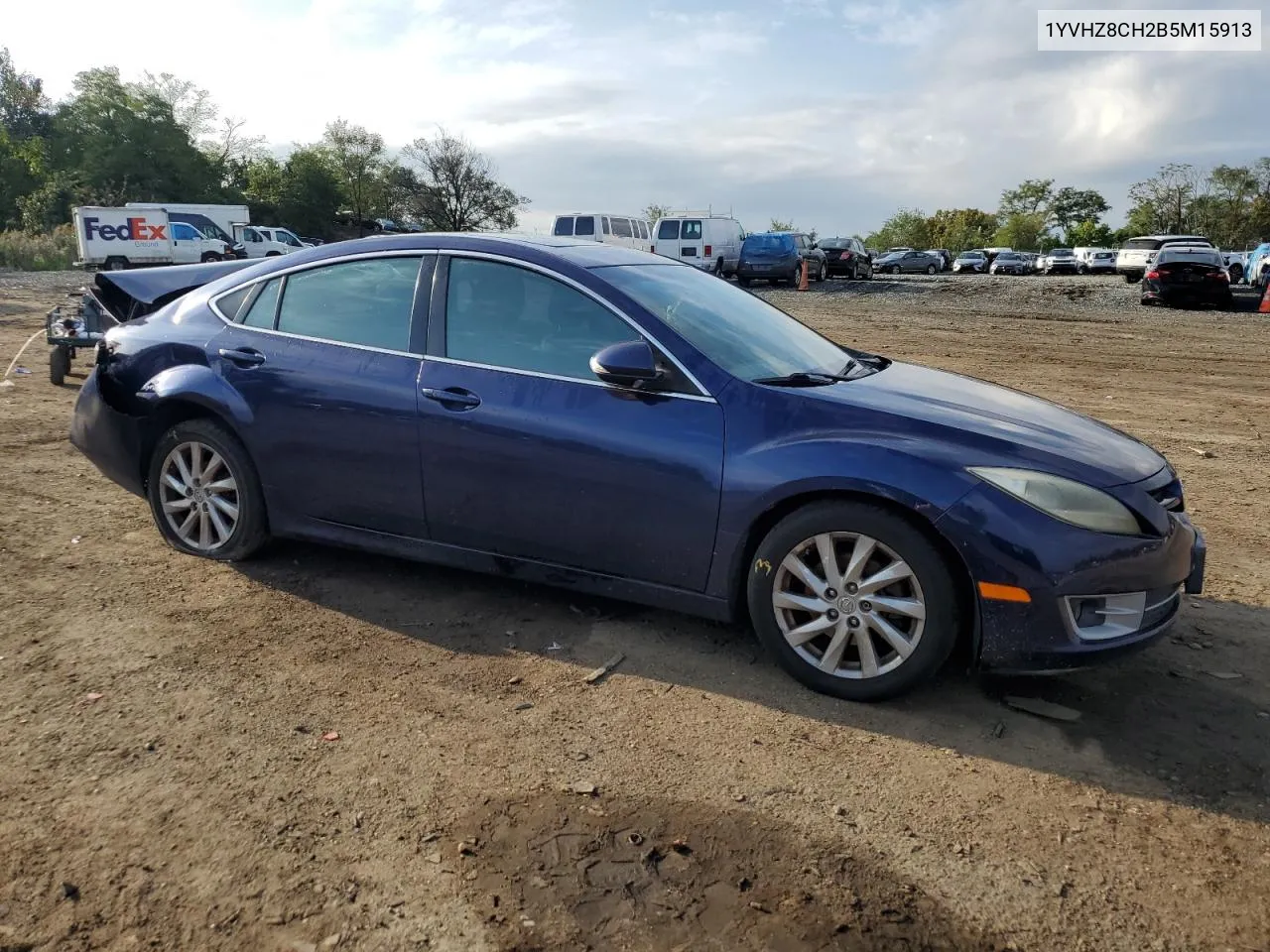 2011 Mazda 6 I VIN: 1YVHZ8CH2B5M15913 Lot: 74591034