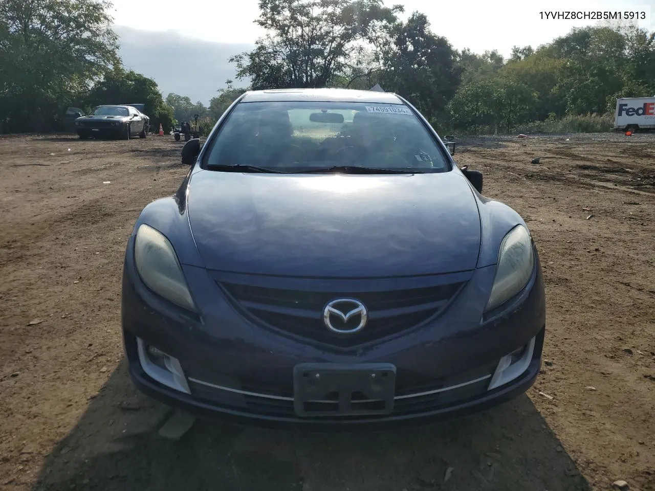 2011 Mazda 6 I VIN: 1YVHZ8CH2B5M15913 Lot: 74591034