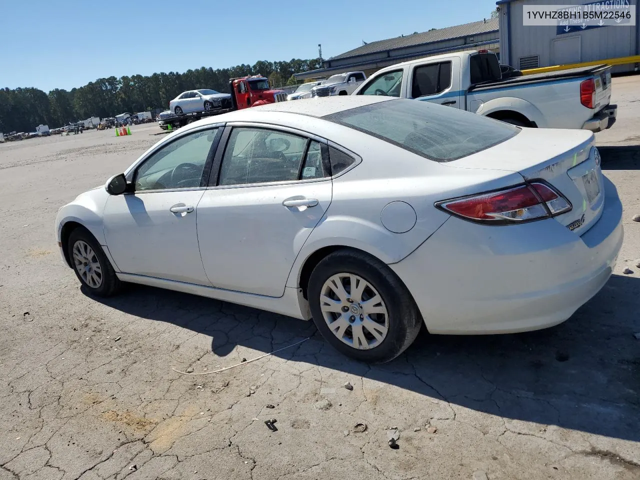 2011 Mazda 6 I VIN: 1YVHZ8BH1B5M22546 Lot: 76722144